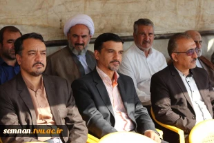حضور چناب آقای دکتر رضا نقدی سرپرست دانشگاه فنی و حرفه ای استان سمنان در مراسم با شکوه رژه نیروهای مسلح استان سمنان 2