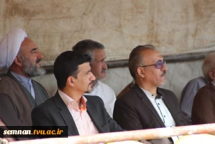 حضور چناب آقای دکتر رضا نقدی سرپرست دانشگاه فنی و حرفه ای استان سمنان در مراسم با شکوه رژه نیروهای مسلح استان سمنان 6