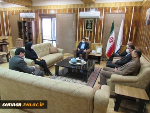 اهم مطالب مطرح شده توسط جناب آقای دکتر آشناگر استاندار سمنان در دیدار با جناب آقای دکتر صالحی عمران  ریاست دانشگاه فنی و حرفه ای کشور   5