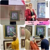 درخشش سرکار خانم مینا مختاریان، استاد دانشکده ملی مهارت دختران شاهرود، در نمایشگاه جهانی هنر دبی 2