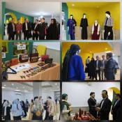 برگزاری آیین افتتاحیه نمایشگاه دستاوردهای دانشجویان دانشکده ملی مهارت دختران شاهرود 3
