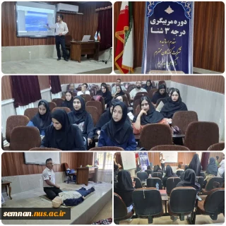 برگزاری دوره مربی‌گری درجه ۳ شنا در دانشکده ملی مهارت دختران شاهرود