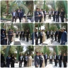 حضور دکتر سید یاسر فخر موسوی و جمعی از مسئولان در مزار مطهر شهید گمنام دانشگاه ملی مهارت واحد استانی سمنان
به مناسبت هفته دفاع مقدس و در آستانه دومین کنگره ۳۰۰۰ شهید استان سمنان  2