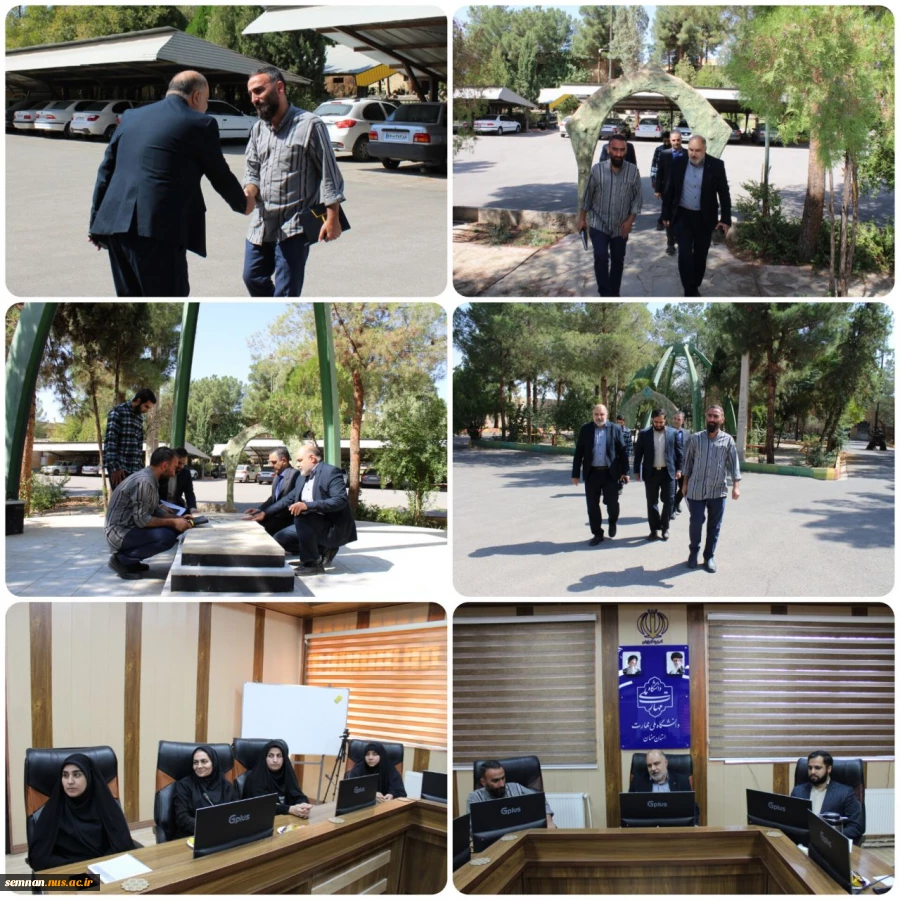 دیدار فرماندهان بسیج دانشجویی استان با سرپرست دانشگاه ملی مهارت استان سمنان 2