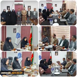 حضور رئیس سازمان بسیج اساتید استان سمنان در دانشکده ملی مهارت دختران سمنان