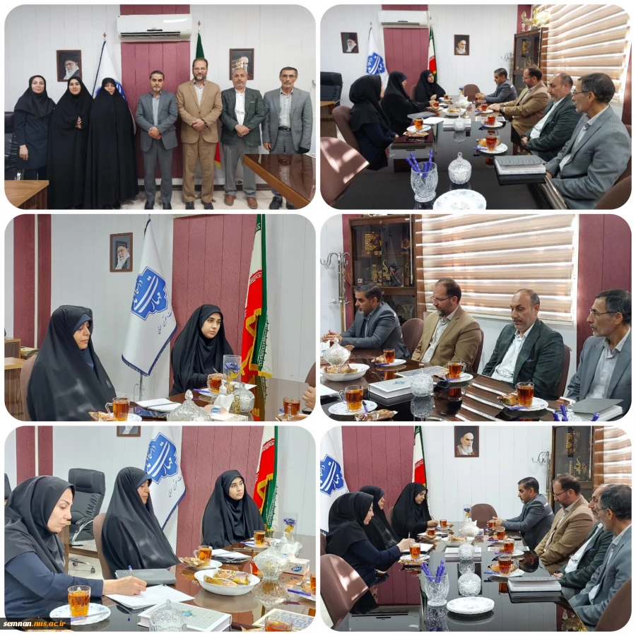 حضور رئیس سازمان بسیج اساتید استان سمنان در دانشکده ملی مهارت دختران سمنان 2