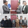 تجلیل رئیس سازمان بسیج اساتید استان سمنان از جناب آقای صفرعلی شعبانی خطیب در دانشکده ملی مهارت دختران 2