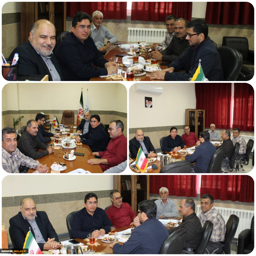 حضور مهندس مظاهر خیرخواهان، سرپرست دانشگاه ملی مهارت استان سمنان، در آموزشکده کشاورزی پسران دامغان 2