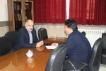 حضور سرپرست دانشگاه ملی مهارت استان سمنان در آموزشکده کشاورزی پسران دامغان و دیدار با رئیس این مجموعه دانشگاهی 2