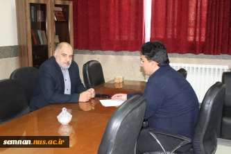 حضور سرپرست دانشگاه ملی مهارت استان سمنان در آموزشکده کشاورزی پسران دامغان و دیدار با رئیس این مجموعه دانشگاهی