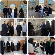 بازدید سرپرست دانشگاه ملی مهارت استان سمنان از دانشکده ملی مهارت دختران شاهرود 2