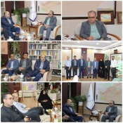 دیدار مهندس مظاهر خیرخواهان، سرپرست دانشگاه ملی مهارت استان سمنان با دکتر مهدی صمیمیان، فرماندار شهرستان سمنان 3
