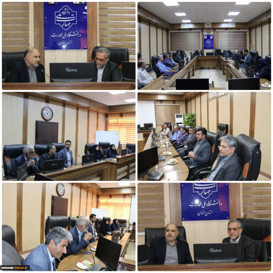 بازدید نماینده سمنان، مهدیشهر و سرخه در مجلس شورای اسلامی از آموزشکده پسران سمنان ـ واحد استانی سمنان 2