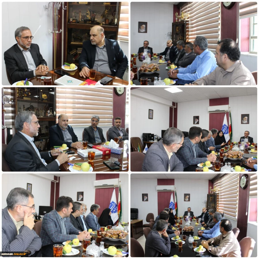 بازدید نماینده مردم سمنان، مهدیشهر و سرخه در مجلس شورای اسلامی از آموزشکده دختران سمنان 5