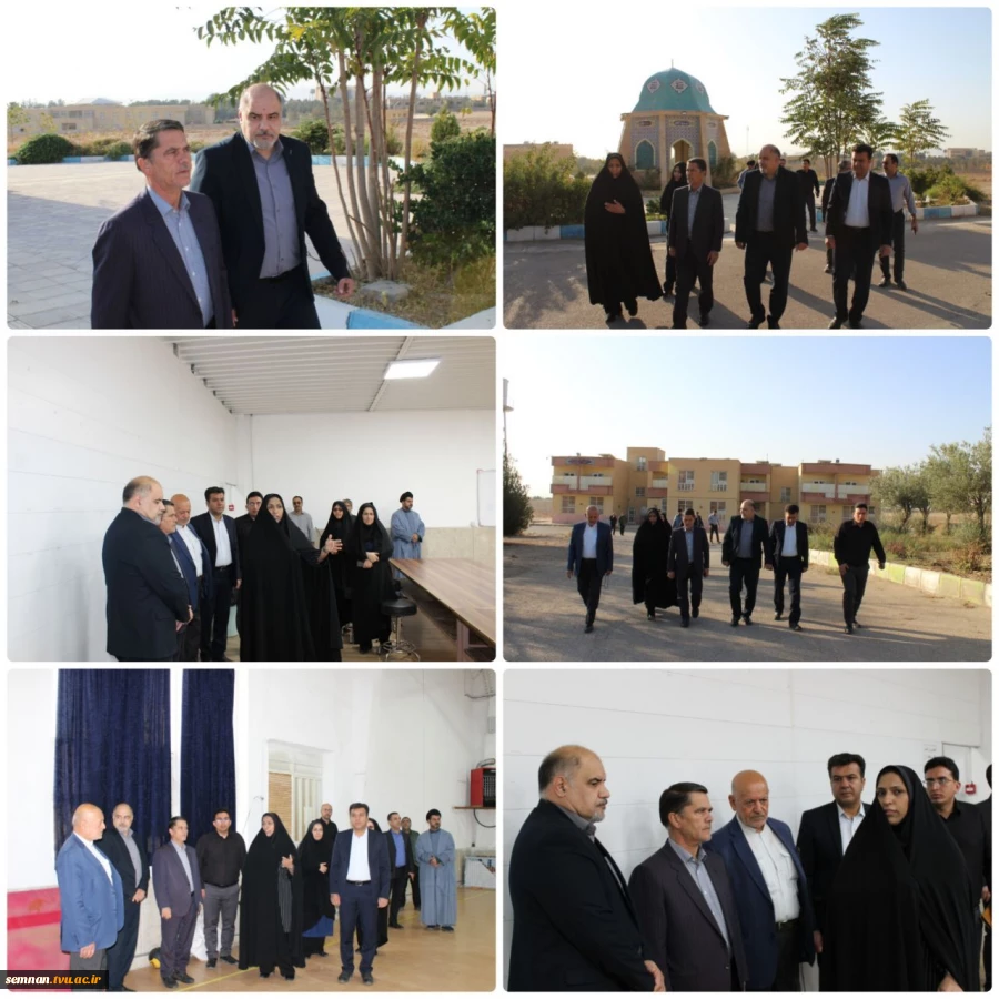 بازدید نماینده شاهرود و میامی در مجلس شورای اسلامی از دانشکده ملی مهارت دختران شاهرود 4