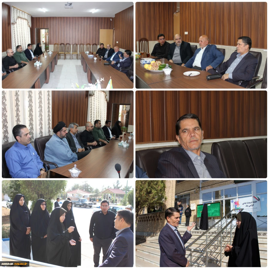 بازدید نماینده شاهرود و میامی در مجلس شورای اسلامی از دانشکده ملی مهارت دختران شاهرود 6