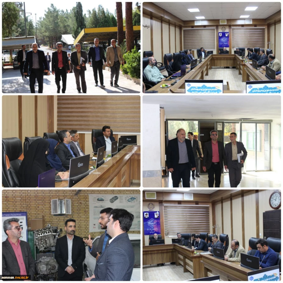 بازدید مدیرکل آموزش و پرورش استان سمنان از دانشگاه ملی مهارت / تأکید بر گسترش همکاری‌های مهارتی میان دو نهاد 6