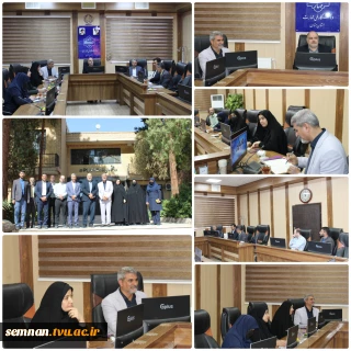 دیدار سرپرست دانشگاه ملی مهارت استان سمنان با رئیس پارک علم و فناوری دانشگاه سمنان