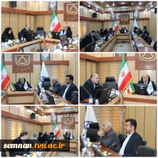 دیدار سرپرست دانشگاه ملی مهارت استان سمنان با رئیس دانشگاه سمنان