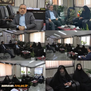 دیدار رئیس دانشکده ملی مهارت دختران شاهرود با معاون استاندار و فرماندار ویژه شهرستان شاهرود