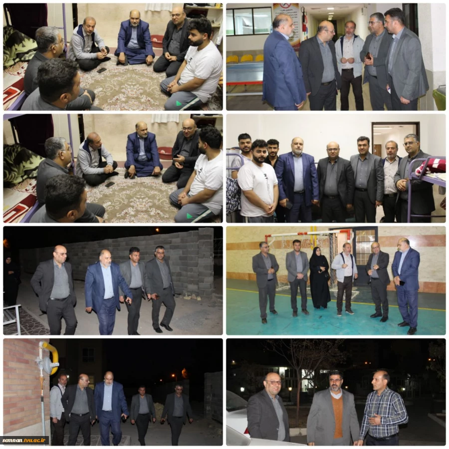 بازدید مدیرکل دانشجویی دانشگاه ملی مهارت کشور از دانشکده‌های ملی پسران و دختران سمنان 3