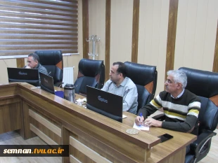 برگزاری نشست هم‌اندیشی حوزه معاونت اداری و مالی دانشگاه ملی مهارت استان سمنان با سرپرست دانشگاه 2
