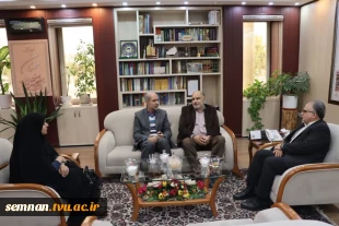 دیدار رئیس دانشگاه ملی مهارت استان سمنان با فرماندار شهرستان سمنان 2
