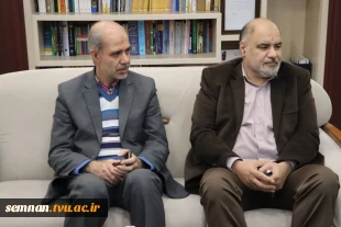 دیدار رئیس دانشگاه ملی مهارت استان سمنان با فرماندار شهرستان سمنان 4