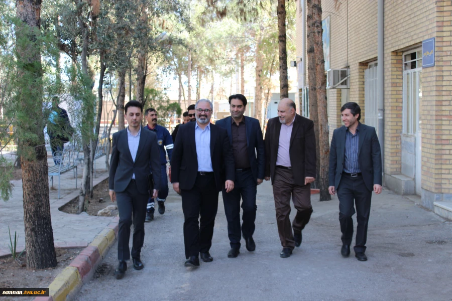 بازدید مسئولان کشوری و استانی از دوره ارزیابی صلاحیت حرفه‌ای شرکت توزیع نیروی برق استان سمنان به میزبانی دانشگاه ملی مهارت استان 4