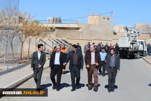 بازدید مسئولان کشوری و استانی از دوره ارزیابی صلاحیت حرفه‌ای شرکت توزیع نیروی برق استان سمنان به میزبانی دانشگاه ملی مهارت استان 5