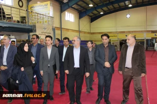 بازدید مسئولان کشوری و استانی از دوره ارزیابی صلاحیت حرفه‌ای شرکت توزیع نیروی برق استان سمنان به میزبانی دانشگاه ملی مهارت استان 7