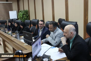 حضور هیئت نظارت و تضمین کیفیت آموزش عالی استان سمنان در دانشگاه ملی مهارت استان و بازدید از مرکز رشد این دانشگاه 2