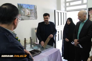 حضور هیئت نظارت و تضمین کیفیت آموزش عالی استان سمنان در دانشگاه ملی مهارت استان و بازدید از مرکز رشد این دانشگاه 8