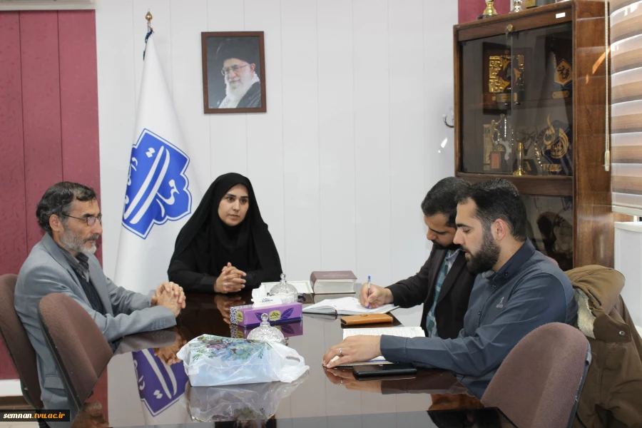 برگزاری آیین تکریم و معارفه فرمانده بسیج دانشجویی دانشکده ملی مهارت دختران سمنان 2
