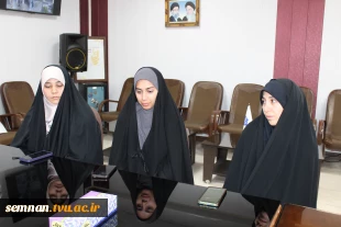 برگزاری آیین تکریم و معارفه فرمانده بسیج دانشجویی دانشکده ملی مهارت دختران سمنان 4