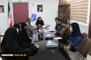 برگزاری آیین تکریم و معارفه فرمانده بسیج دانشجویی دانشکده ملی مهارت دختران سمنان 9