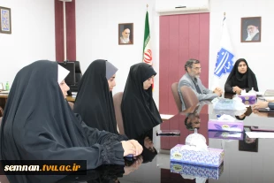 برگزاری آیین تکریم و معارفه فرمانده بسیج دانشجویی دانشکده ملی مهارت دختران سمنان 10