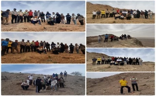 برگزاری پویش کوهپیمایی «جاده سلامت» در پارک کوهستان سمنان با هدف ترویج نشاط سازمانی و همدلی