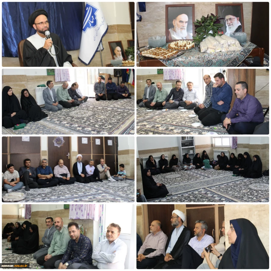 برگزاری بزرگداشت ارتحال بنیان‌گذار جمهوری اسلامی ایران، حضرت امام خمینی(ره)، و گرامیداشت مقام ولایت در دانشکده ملی مهارت دختران سمنان 2