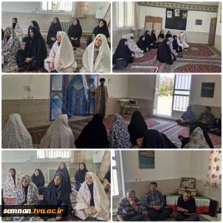 برگزاری مراسم گرامیداشت دهه امامت و ولایت و سالگرد ارتحال امام خمینی(ره) در دانشکده ملی مهارت دختران شاهرود